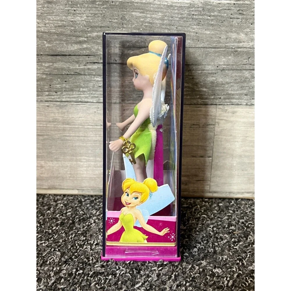 Disney Tinkerbell 5” Porcelain Doll Brass Key Keepsakes 2005